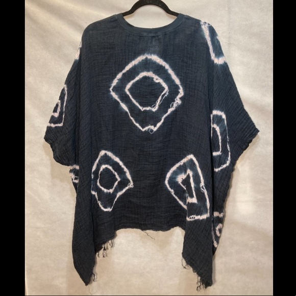 Heyne Bogut Linen Short Sleeve Tunic Top - Picture 4 of 6